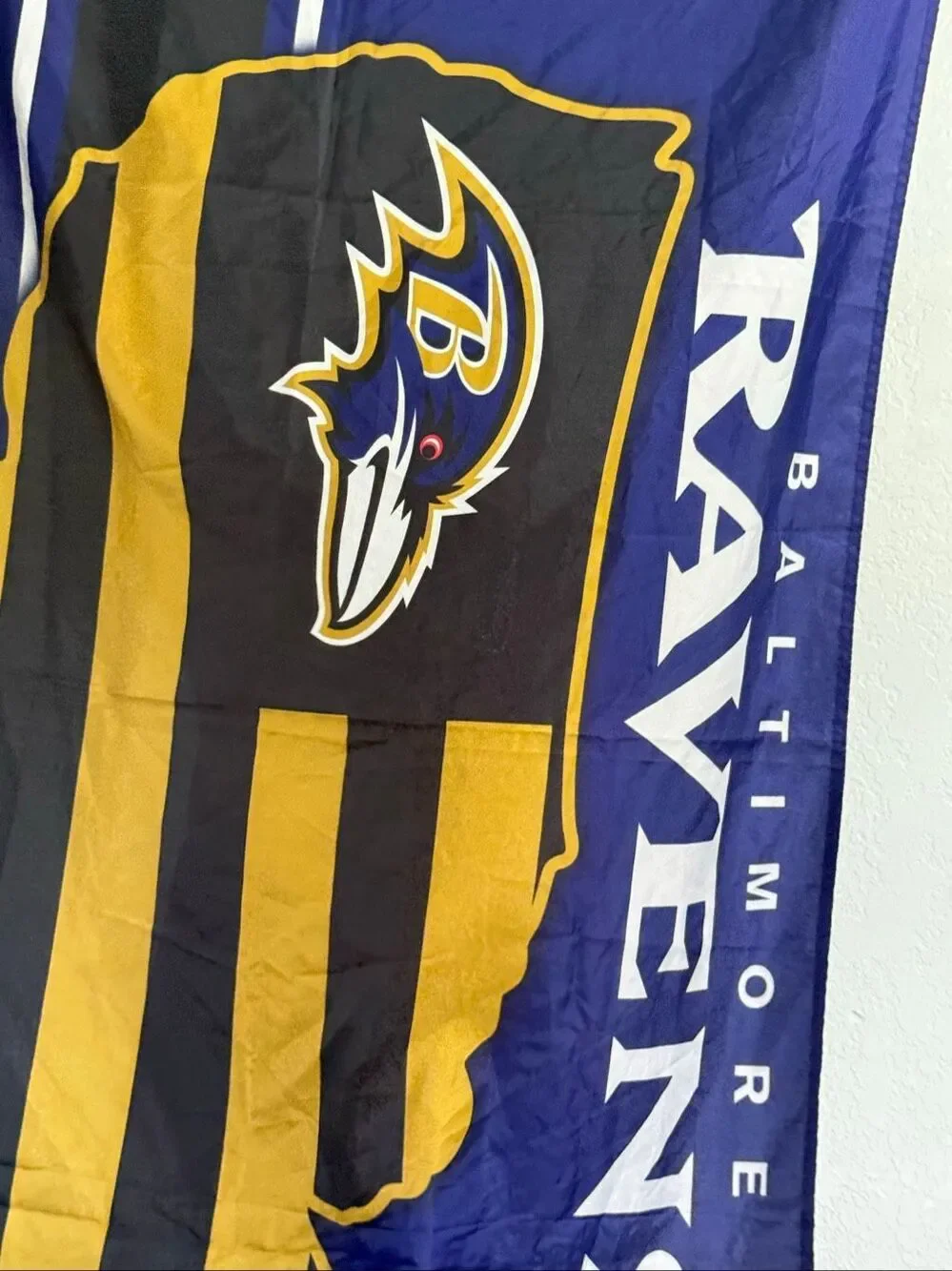 For Baltimore Ravens Football fans 3x5 ft Team Country Flag - NFL Gift Banner